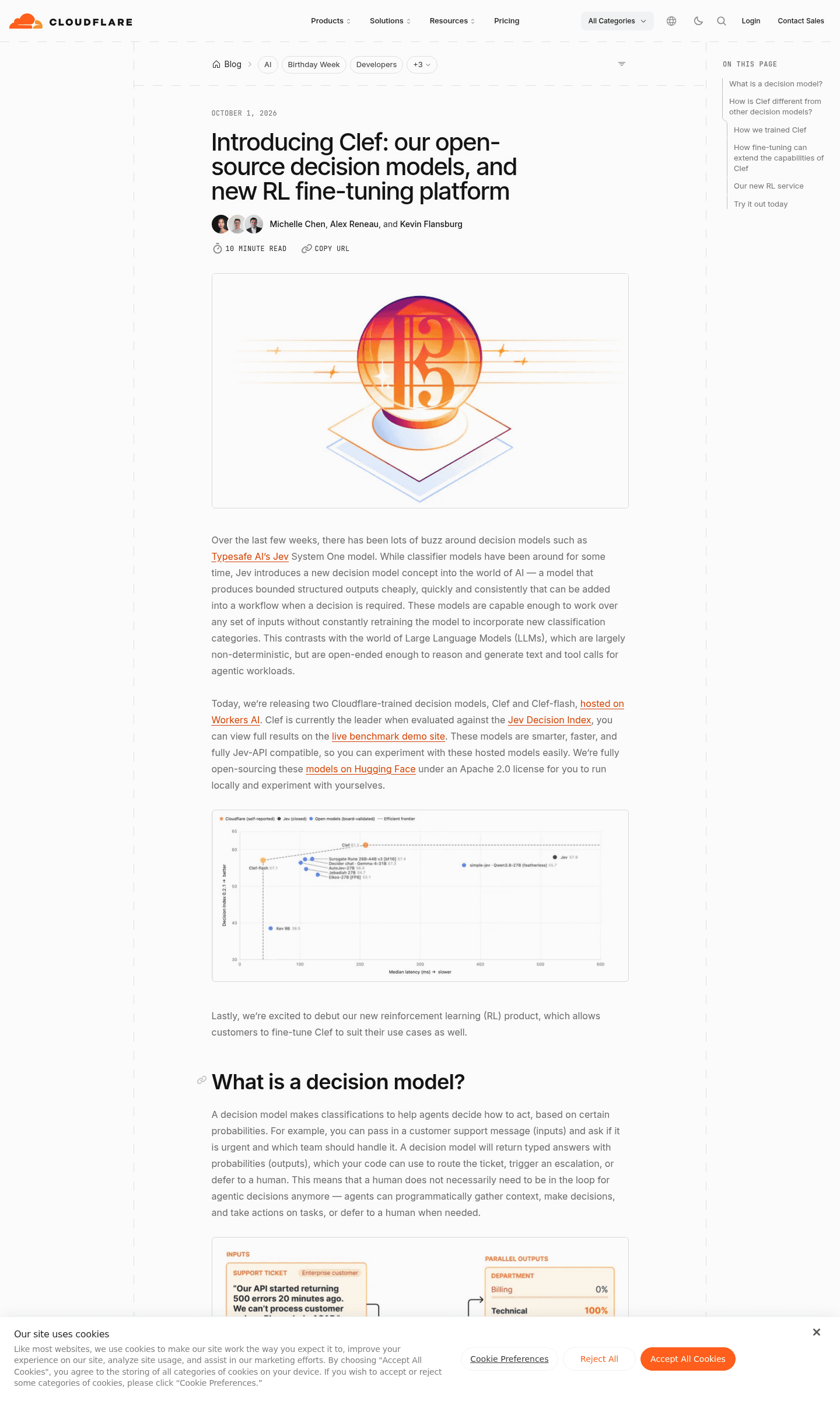 What is Cloudflare Clef? A decision model for your workflows